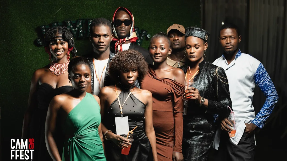 Models and designers together after the show